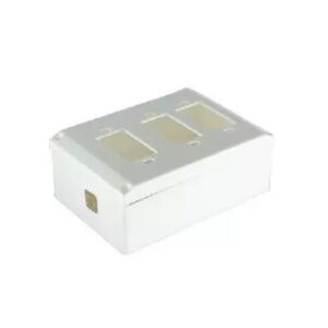 ANCHOR PENTA - 4X4 PLASTIC SURFACE MOUNTING BOX - 3 WAY