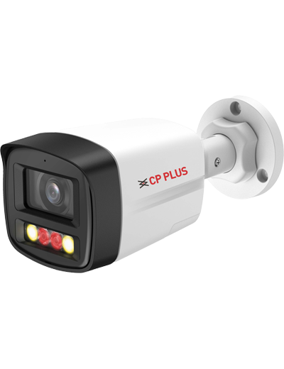 CP PLUS - 4MP - DUAL LIGHT - BULLET - IP CAMERA - TWO-WAY AUDIO