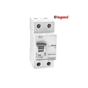 LEGRAND 25A - 100MA - DOUBLE POLE - RX3 RCCB