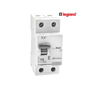 LEGRAND 25A - 30MA - DOUBLE POLE - RX3 RCCB