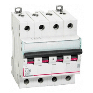 LEGRAND - 25A - FOUR POLE MCB