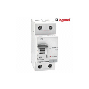 LEGRAND 40A - 100MA - DOUBLE POLE - RX3 RCCB