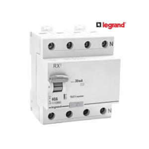 LEGRAND 40A - 30MA - FOUR POLE - RX3 RCCB