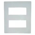 LEGRAND MYLINC 8M PLATE - VERTICAL - WHITE