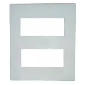 LEGRAND MYLINC 8M PLATE - VERTICAL - WHITE
