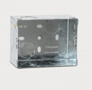 LEGRAND MYLINC METAL FLUSH BOX - 3 MODULE