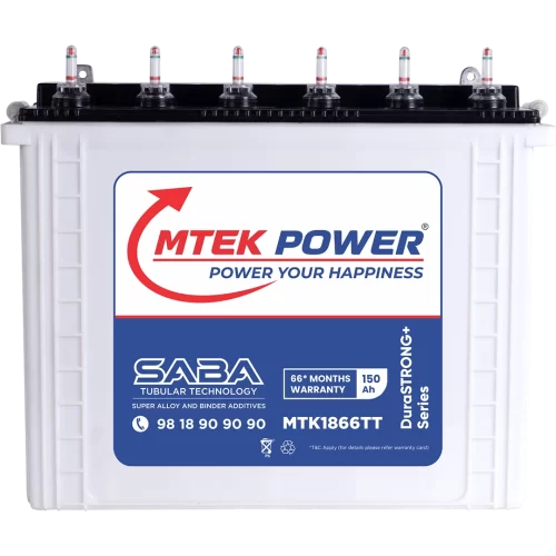 Microtek DURASTRONG+ MTK1866TT (150Ah) Inverter Battery