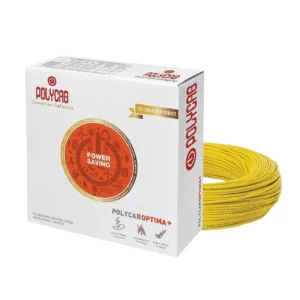 POLYCAB 1 SQ MM WIRE 90 MTR - YELLOW