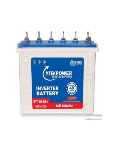 Microtek DURASMART ET1818+ (150Ah) Inverter Battery
