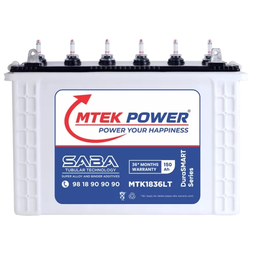 Microtek DURASMART MTK1836LT (150Ah) Inverter Battery